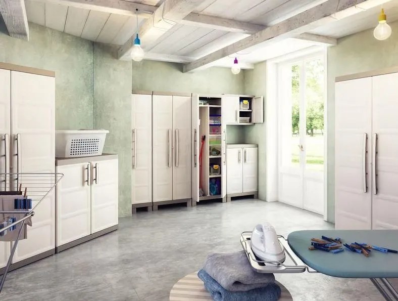 KIS EXCELLENCE HIGH 1 DOOR skriňa 33x45x182cm béžová