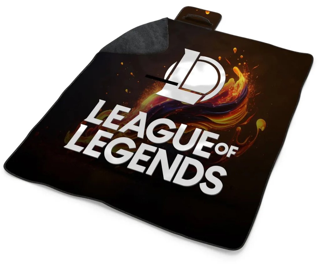 Sablio Plážová deka League of Legends Abstract: 200x140 cm