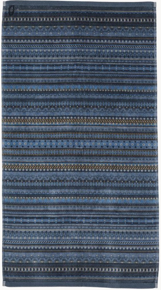 Uterák na ruky z velúru a froté Geometric Print