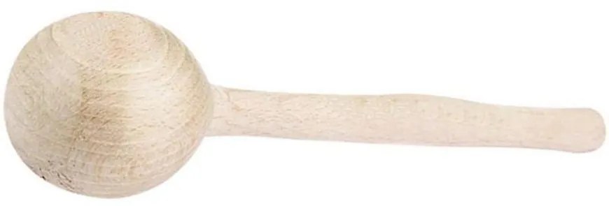 Drevená guľa na miešanie/pasírovanie