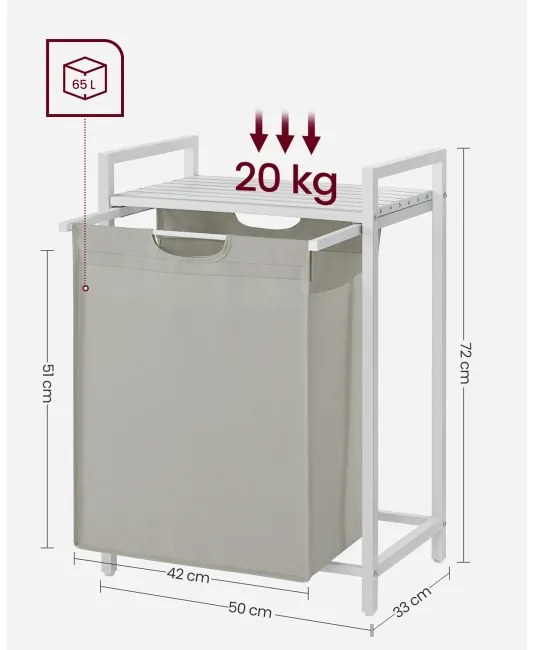 Kôš na bielizeň BLH101W01