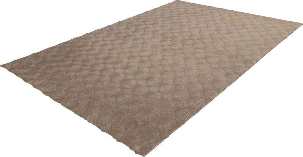Kusový koberec Diamond Cut 800 Taupe, 160x230, hnedá, obývacia izba, Obsession