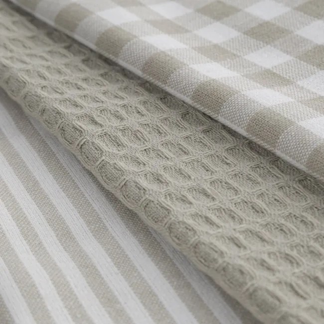 Sada kuchynských utierok LUCY béžová