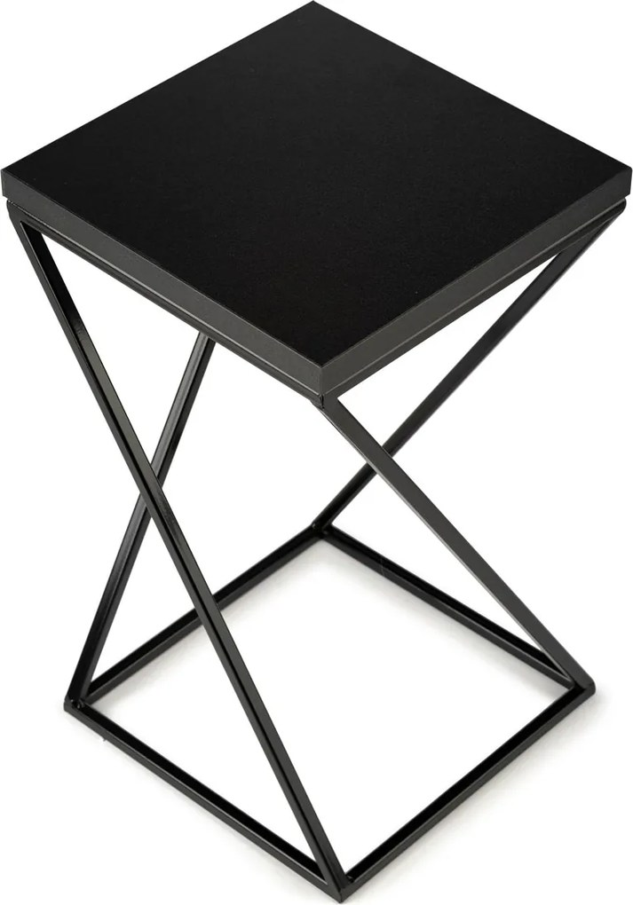 STOJAN NA KVETINÁČ LOFT7 40X24X24 CM ČIERNA