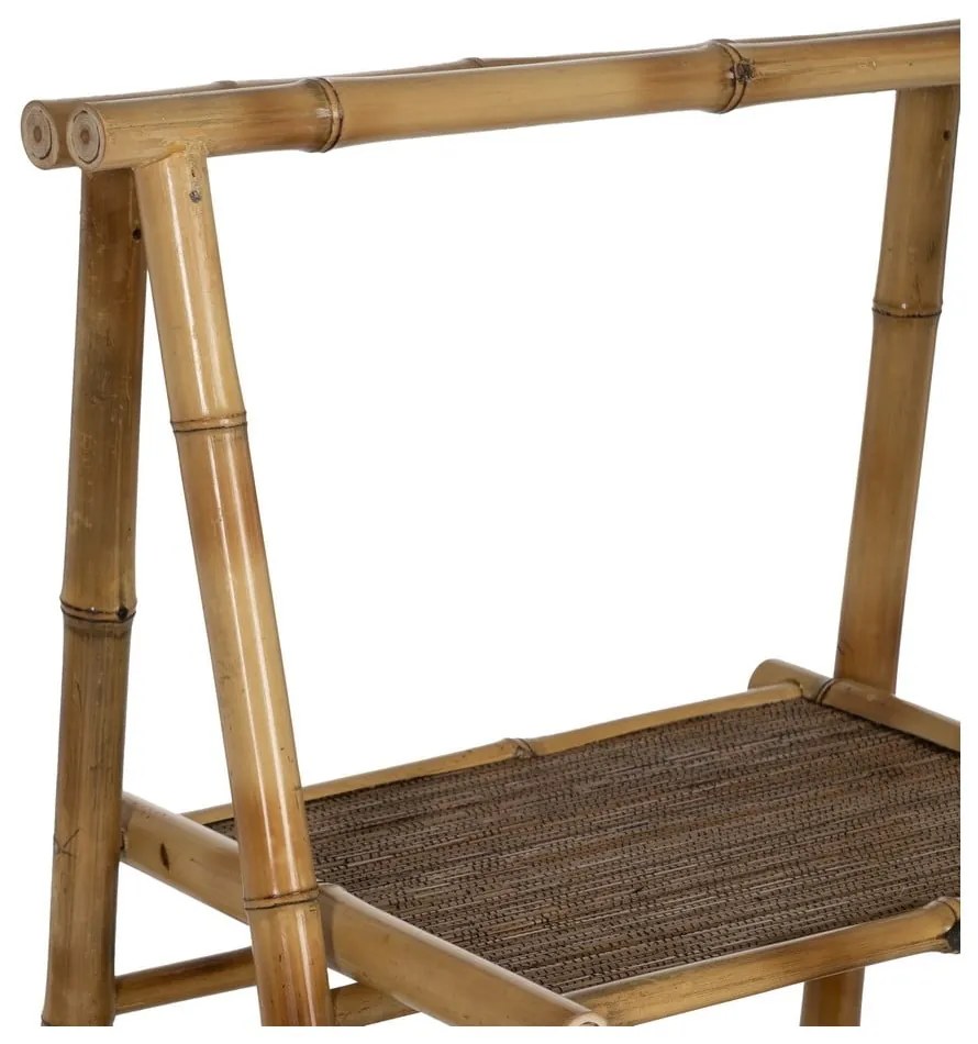Bambusový regál v prírodnej farbe 48x100x45 cm Manali – Ixia