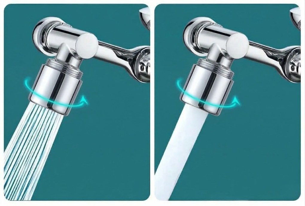 Rea Colt, otočné predĺženie ramena pre batériu, chrómová, REA-B0660