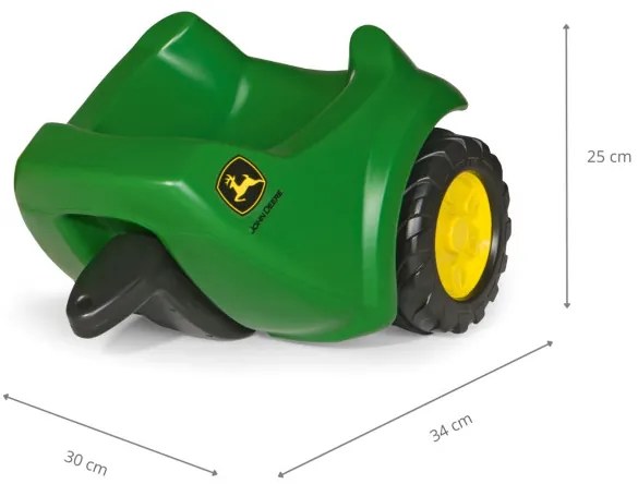 Príves pre Rolly MiniTrac John Deere Rolly Toys 122028