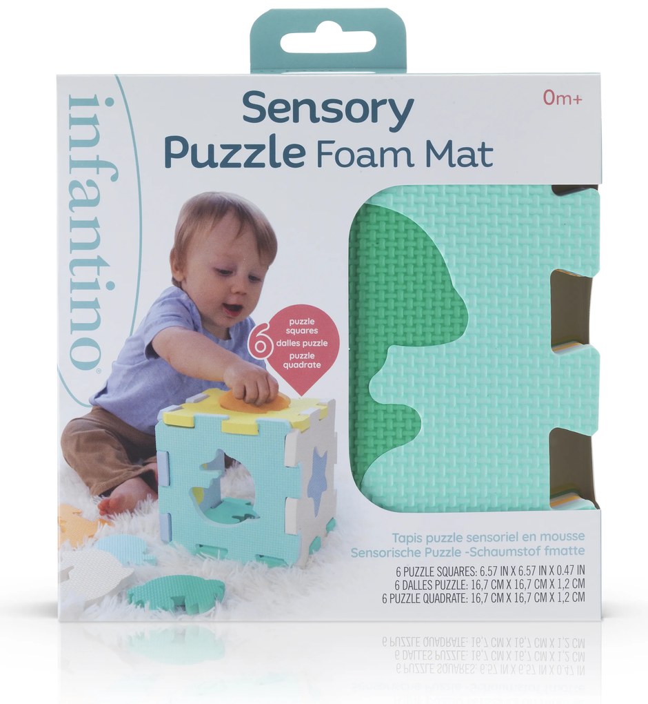 Puzzle penové Sensory