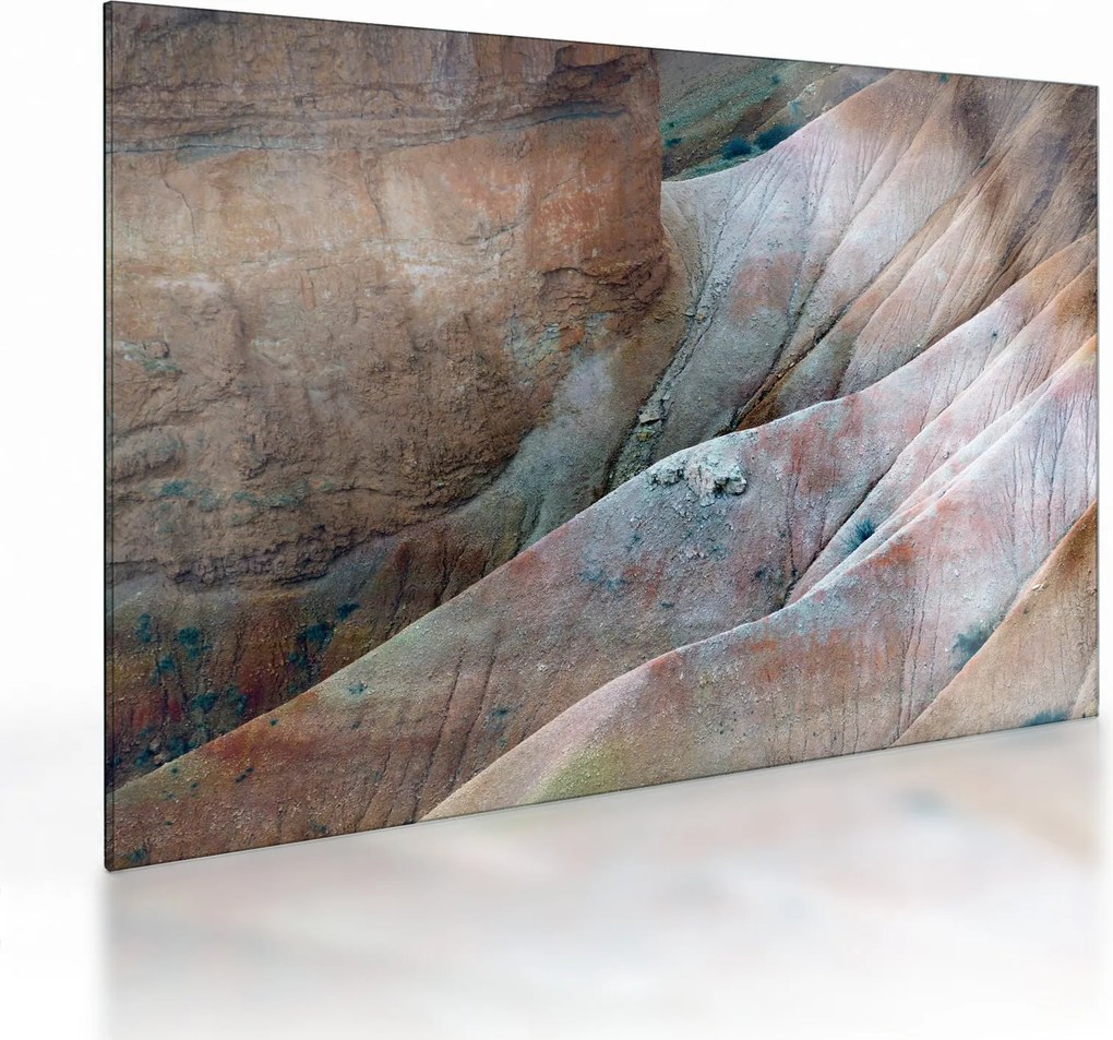 Sklenený obraz skál, Bryce Canyon (70x50 cm)