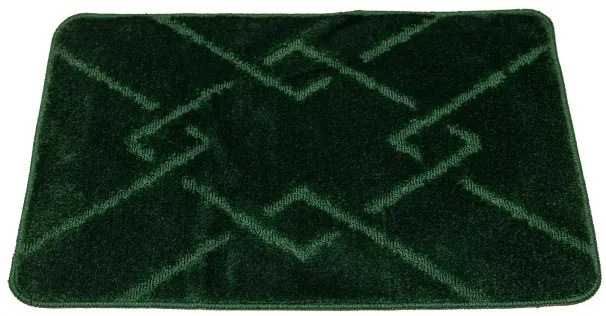 Sada kúpeľňových koberčekov MORENO tmavozelená