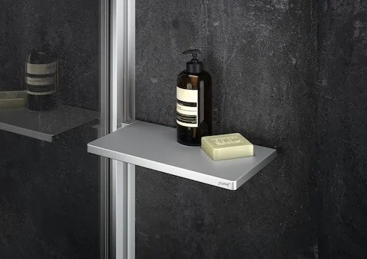 Hüppe Select+ polička strieborná matná SL2101087