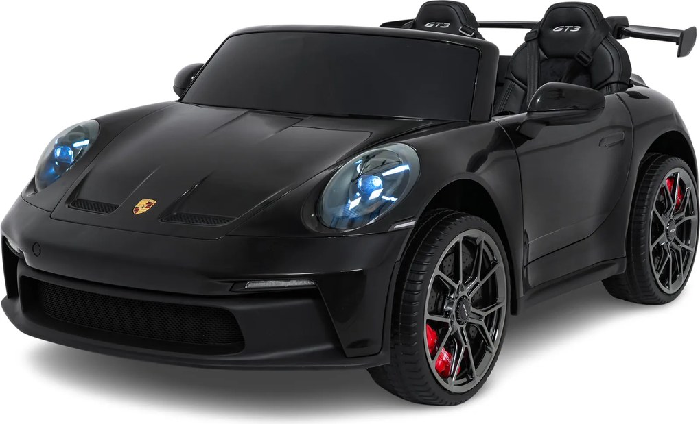 Ramiz Detské pretekárske auto Porsche 911 GT3 STRONG čierne