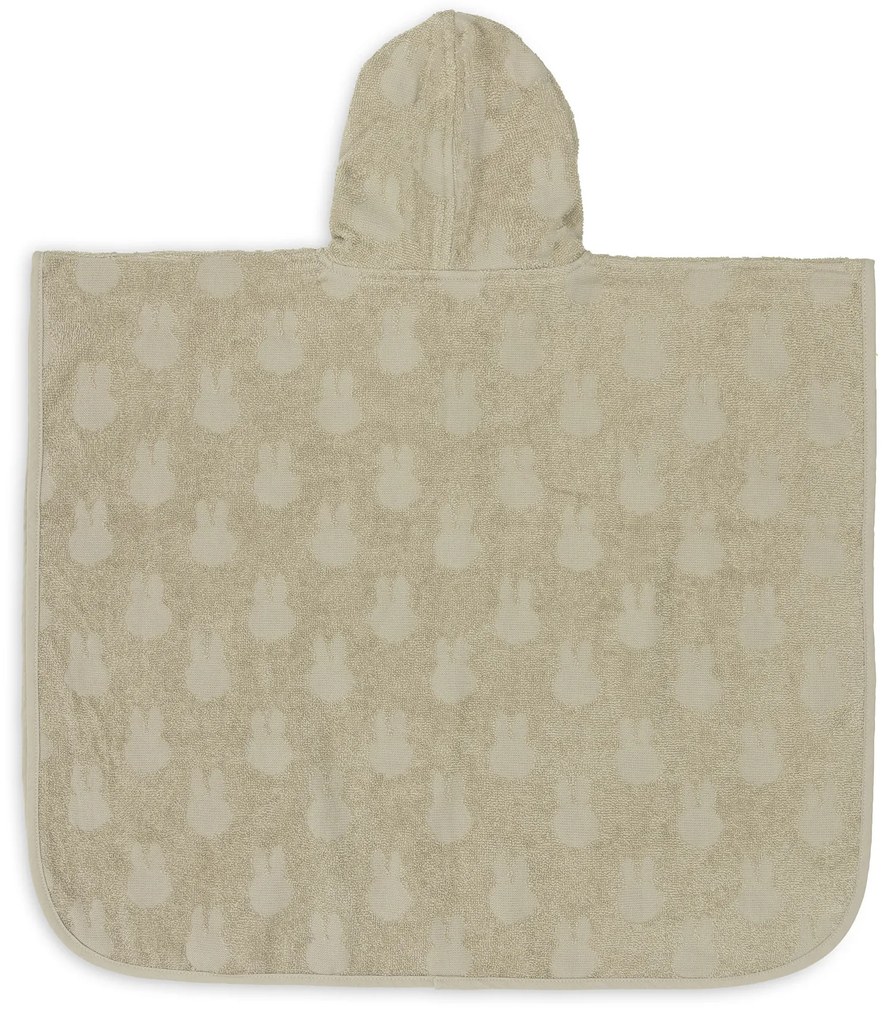 Osuška pončo Miffy Olive Green