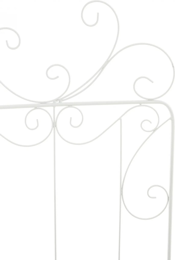 Mriežka na popínavé rastliny Mandevilla - 133 x 99 cm - Biela