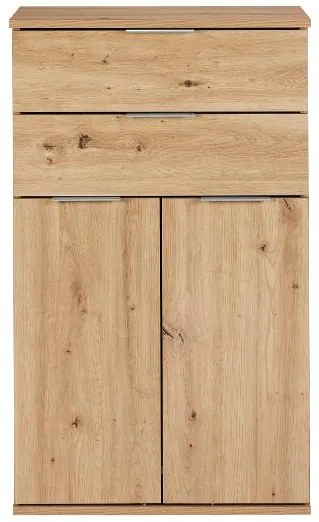 Livarno home Komoda s 2 dvierkami a 2 zásuvkami (100391097)