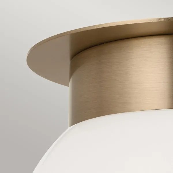 Kichler KL-ALBERS-F-G-CPZ-Stropné svietidlo ALBERS 1xE27/40W/230V pr.20,3cm zlaté