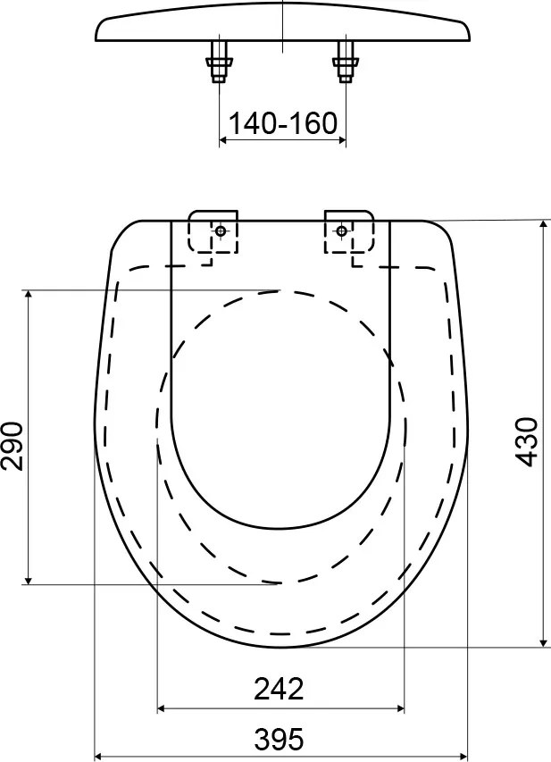 WC kombi Jika UNI H8241780007873 so zadným odpadom
