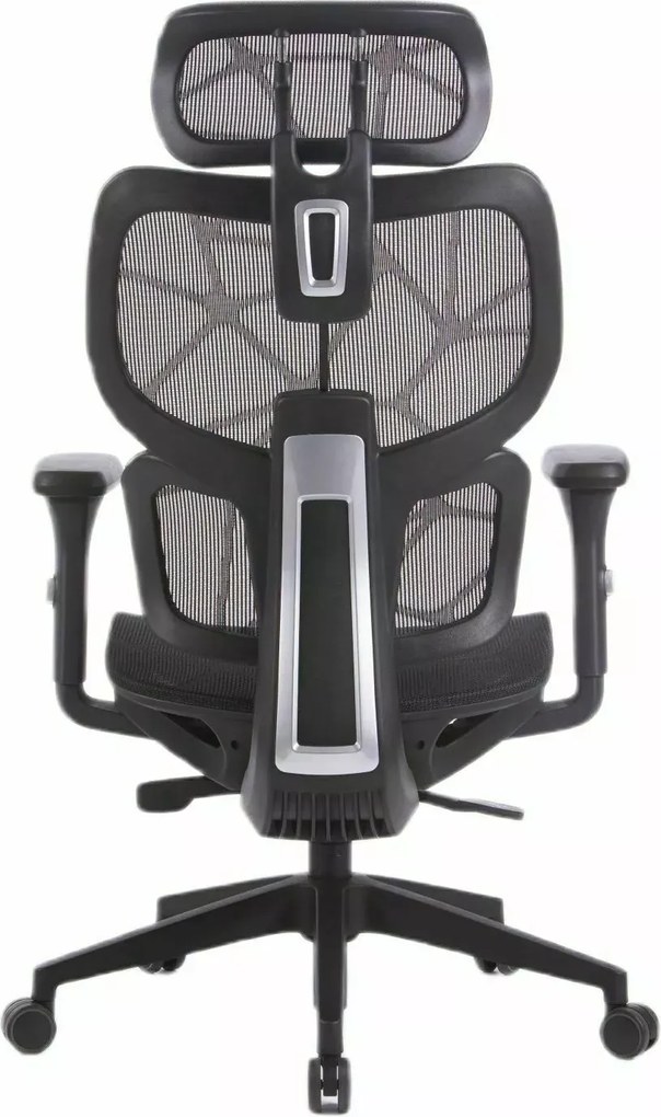 SI Otočná stolička Devon čierna