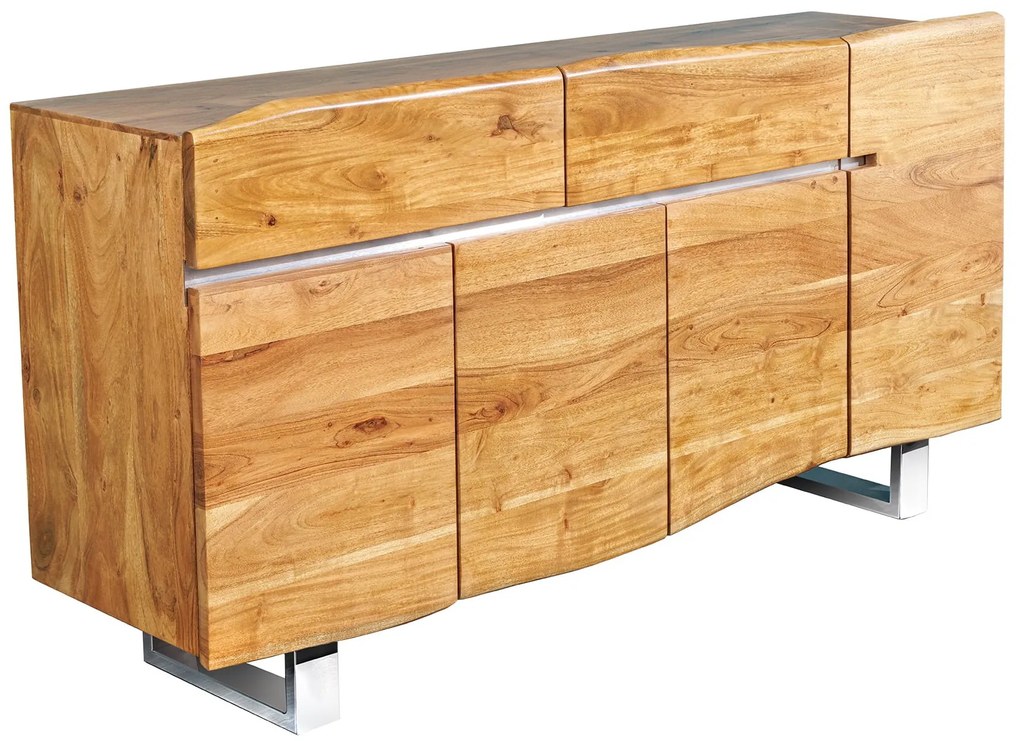 Komoda Mammut 170cm akáciový med