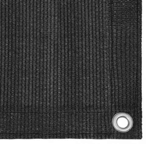 vidaXL Tieniaca plachta na balkón z HDPE 75x500 cm antracitová-