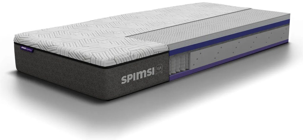 Prémiový taštičkový matrac SPIMSI Euphory - MEDIUM HARD, 90 x 200 cm