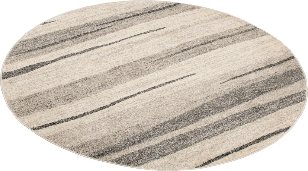 TA Koberec 3437A BÉŽOVÉ SARI KOLESO B1X Rozmer: 150x150 cm