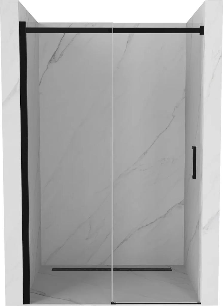 Sprchové dvere MEXEN OMEGA čierne, 150 cm
