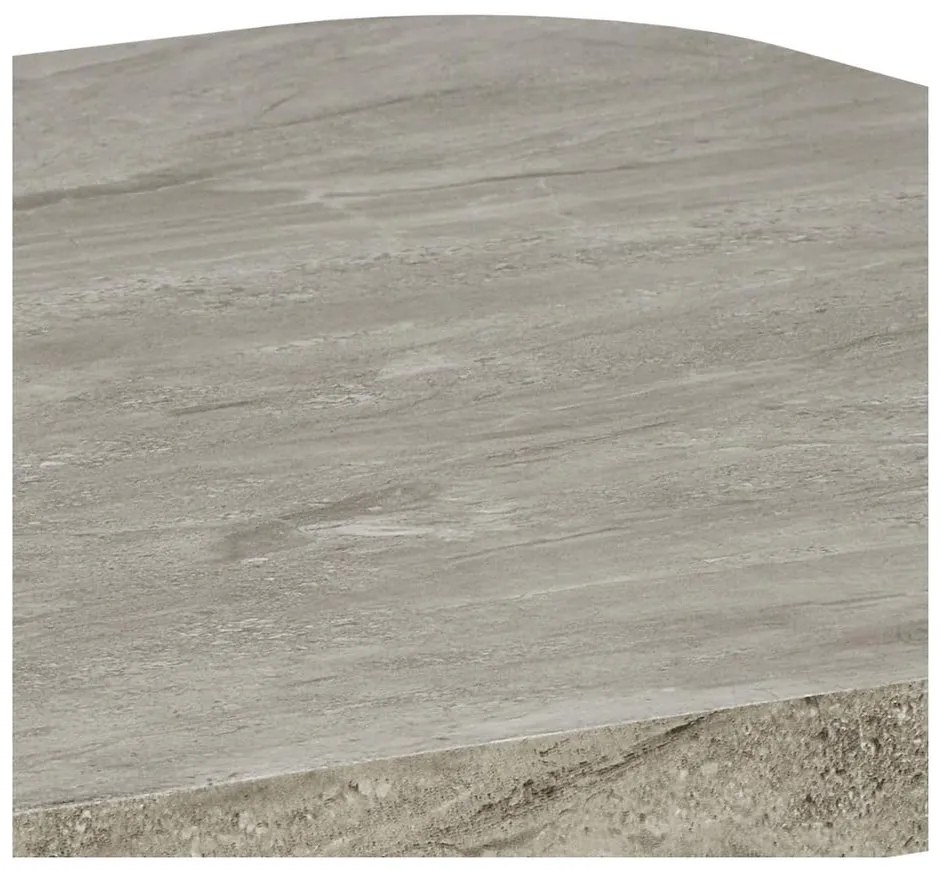 Svetlosivý konferenčný stolík v dekore mramoru 60x60 cm Solano – Actona