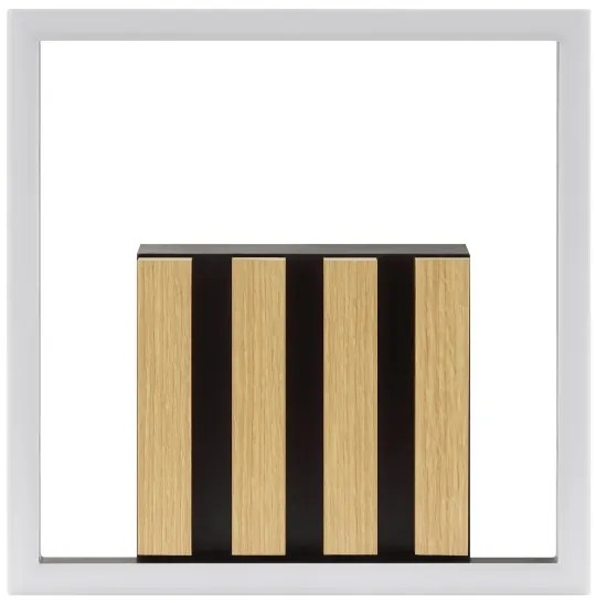 Brilliant - stmievateľné LED stropné svietidlo CALMA LED/15W/230V čierna