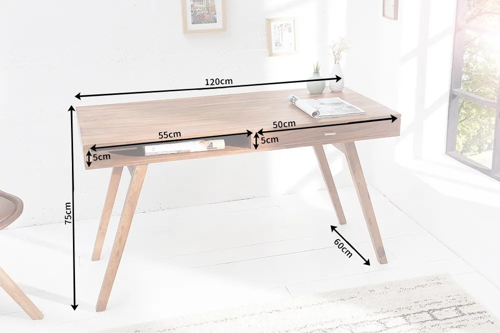 Stôl Retro 120cm Sheesham
