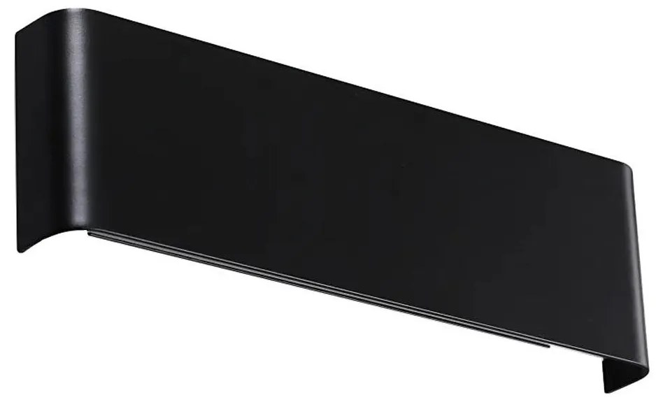 Ideal Lux - LED Nástenné svietidlo DELTA LED/10W/230V 4000K 30 cm CRI 90 čierna