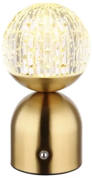 Globo 21007M-LED Stm. dot. stol. lampa JULSY LED/2,5W/3,7V 2700/4000/6500K mosadz