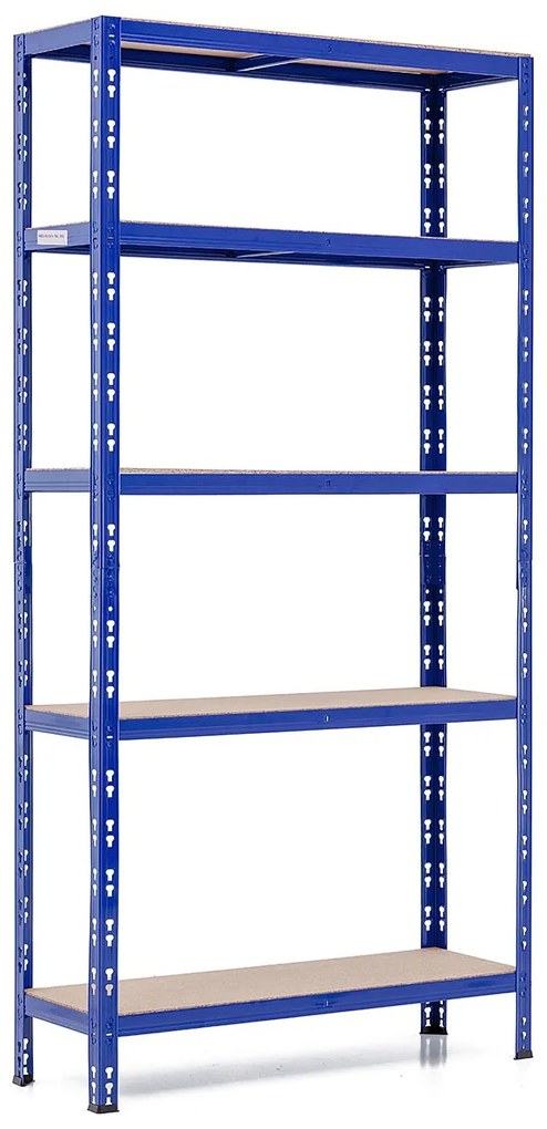 Balíček 20xSUPER EKO HIT - Policový regál Trestles RNDU-KUI 1800x900x300, nosnosť 875 kg, 5 políc Farba: biela