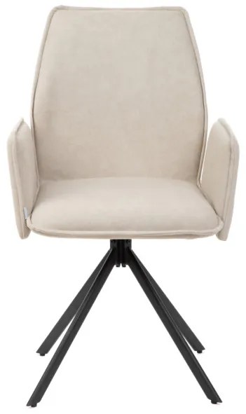 Otočná stolička LUGRO béžová 871714
