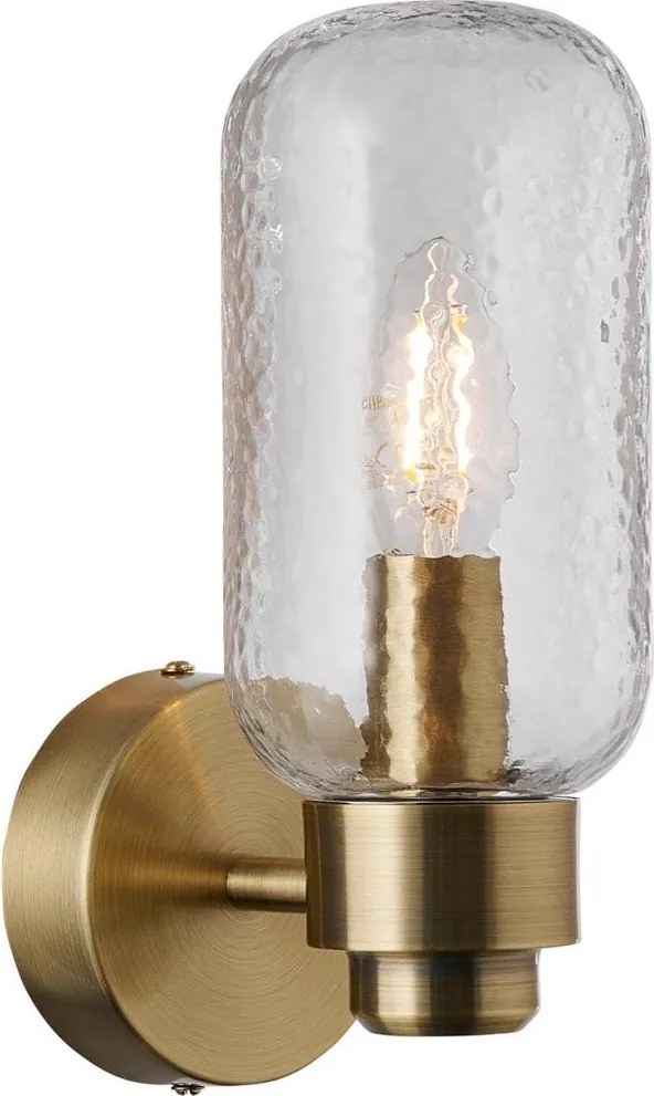 Nordlux - Kúpeľňové nástenné svietidlo TUTAN 1xE14/25W/230V IP44 mosadz