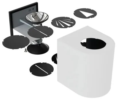 Nordlux - LED vonkajšie nástenné svietidlo CANTO 2×LED/6W/230V IP44 biela