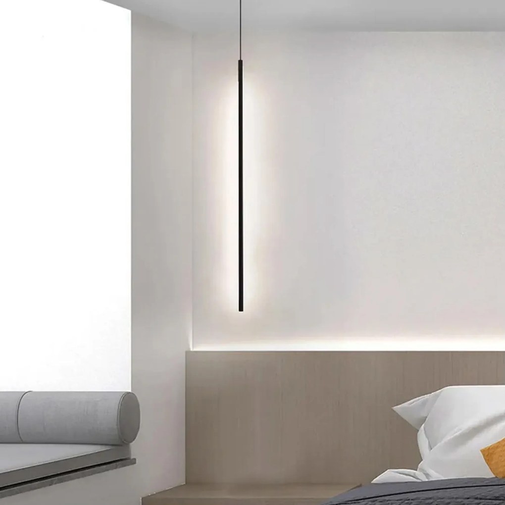 Toolight Toolight, LED stropné svietidlo 100cm, 18W, APP1449-C, čierna matná, OSW-04186