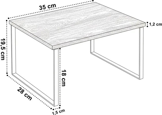 Kuchynská polica GINGER MAX