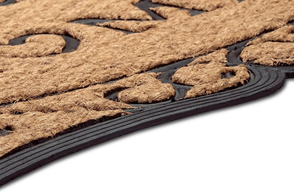 Rohožka Home 105712 – na von aj na doma, 45x75, hnedá, chodba / predsieň, Hanse Home