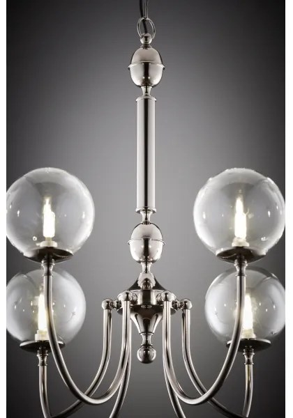 Jupiter 2022 - Luster na reťazi BRILLANTE 6xG9/10W/230V lesklý chróm