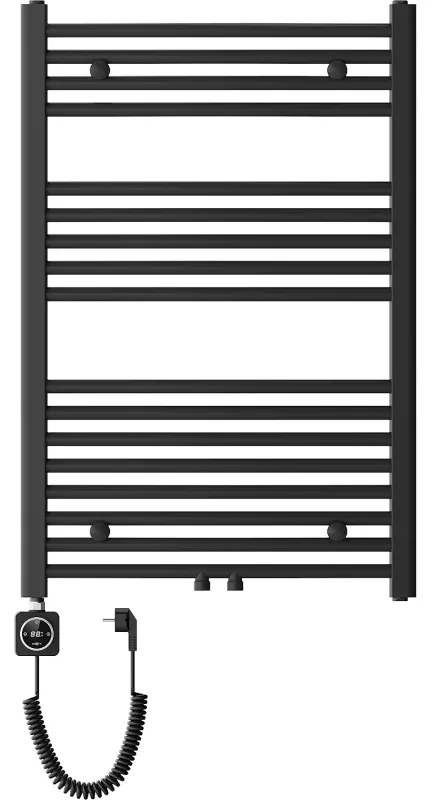 Mexen Ares, elektrické vykurovacie teleso 900 x 600 mm, 400 W, čierna, W102-0900-600-6400-70
