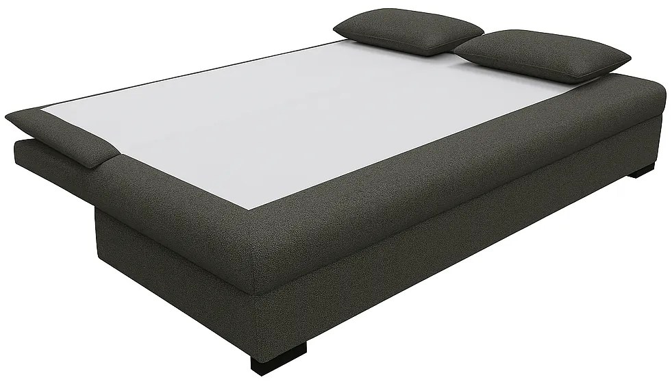 Rozkladacia pohovka BOOK - čierna