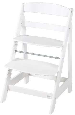 roba Detská drevená vysoká jedálenská stolička Sit Up (biela/flex)  (100306933)