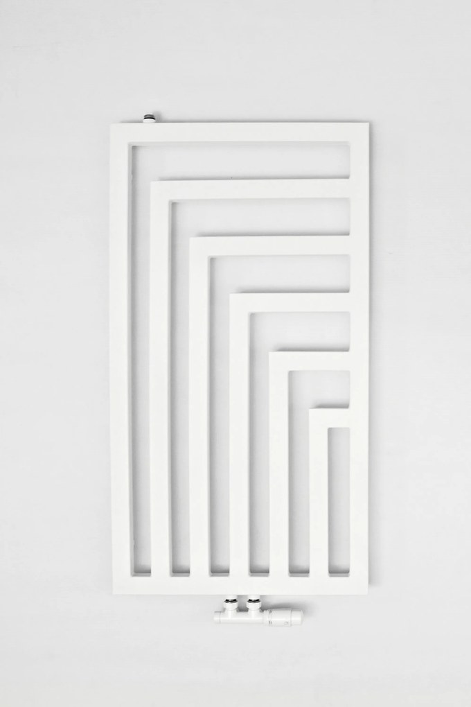 Regnis Kreon, vykurovacie teleso 550x1200 mm, 630W, biela matná, KR120/55/WHITE