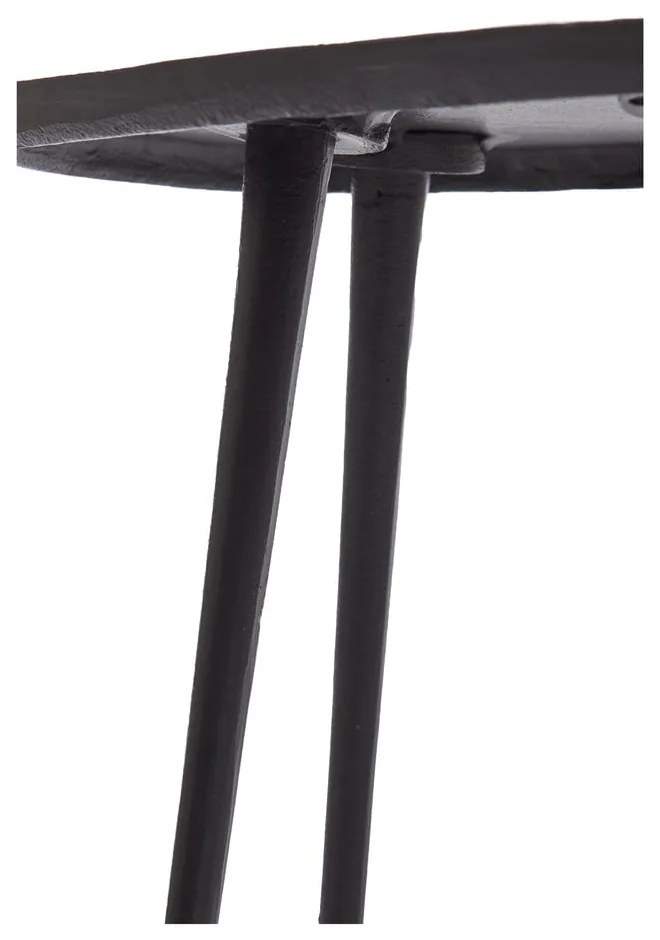 Kovový odkladací stolík 32x48 cm Puno – Light &amp; Living