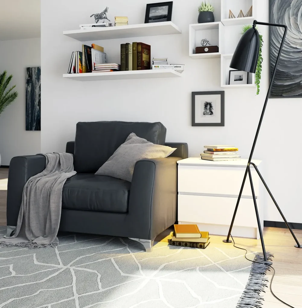 Komoda Liv 60 cm biela