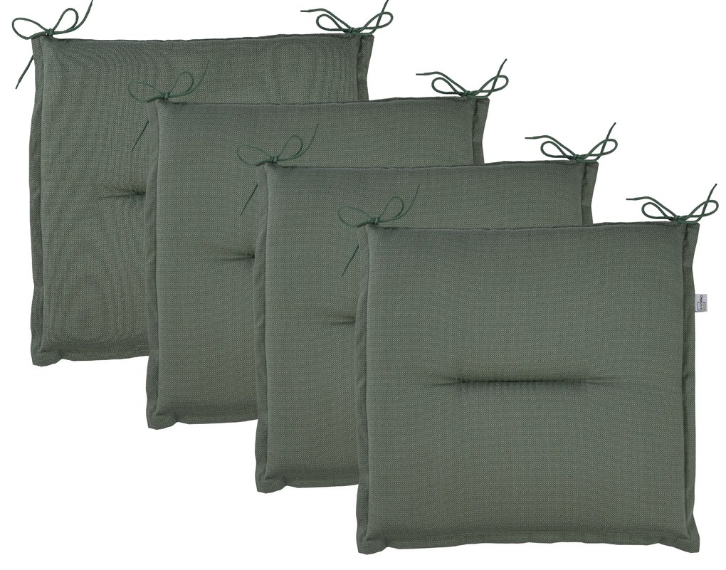 Livarno home Podsedák Houston, zelená, 4 kusy (800008847)