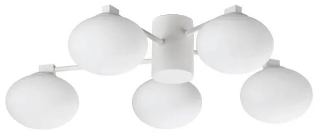 Ideal Lux - LED Prisadený luster HERMES 5xG9/3W/230V pr. 60 cm biela