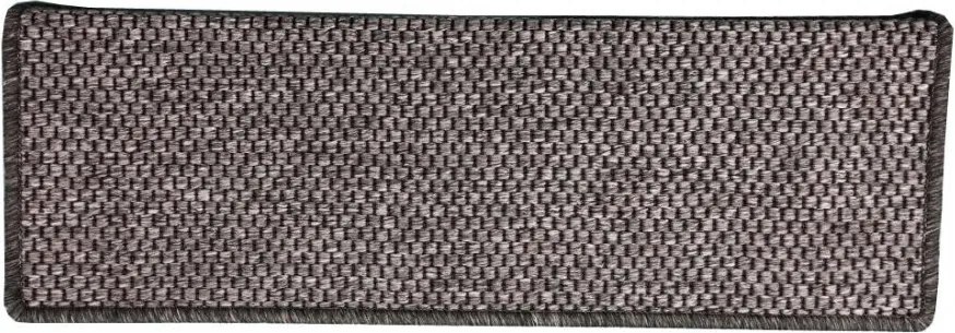 Nášľapy na schody Nature hnedý obdĺžnik, samolepiaci - 25x80 obdĺžnik (rozmer vrátane ohybu) Vopi