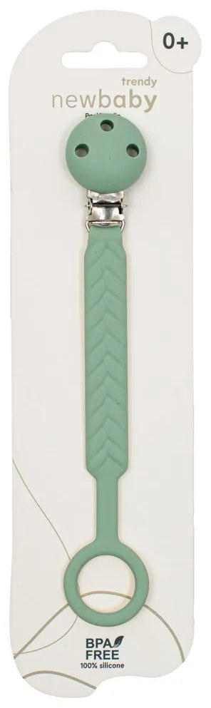 Klip na cumlík New Baby hnedá